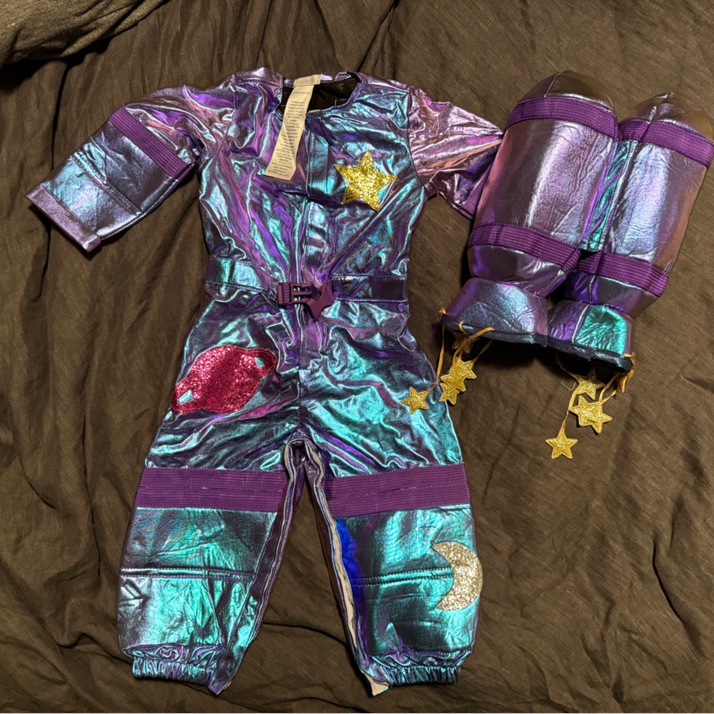 POTTERY BARN COSMIC ASTRONAUT SPACE SUIT COSTUME